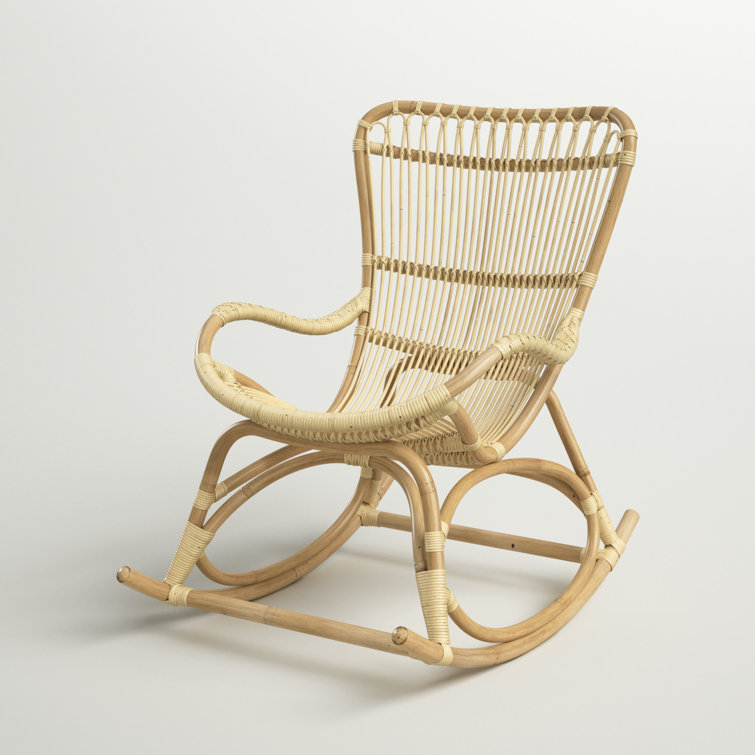 Monet rattan rocking discount chair